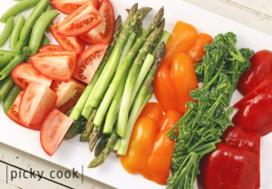 Vegetables help deal with post partum belly and weight gain.